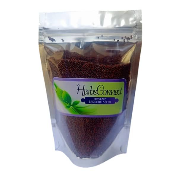Organic Broccoli Seeds Raw For Sprouting -100g