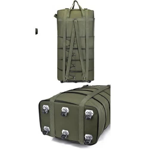 32'' Lightweight Large Expandable Duffel Luggage Travel Big Bag With Wheels - Green