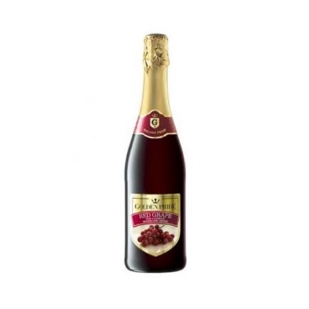 Golden Pride Non Alcoholic Sparkling Drink - Red Grape - 750ml X 6