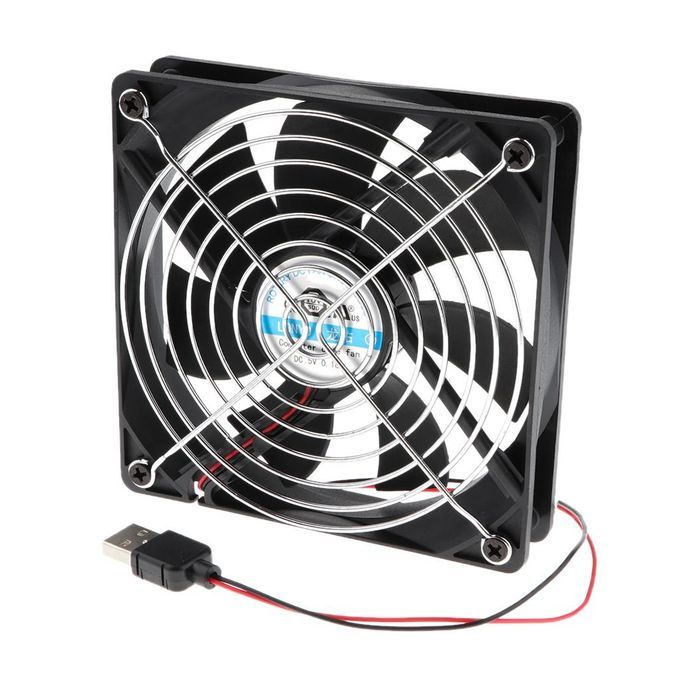 120 X 120 Mm USB Cooling Fan Quiet Cooler For   / PS4 /  / Router
