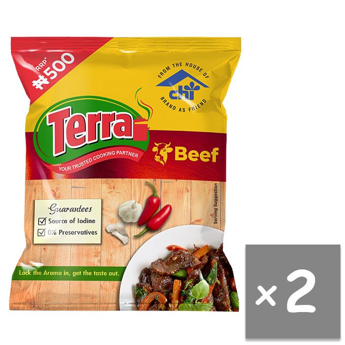 Terra Seasoning Cubes Beef x 2