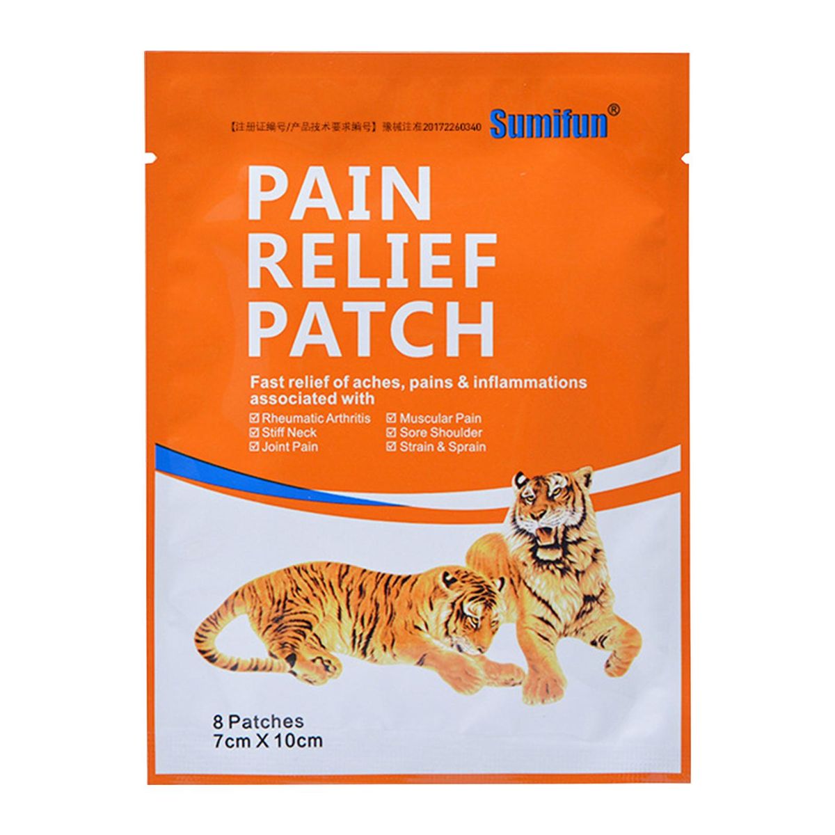 8PCS Pain Relieving Patches Quick Relieving Ache Sticker for Neck/Shoulder/Joint/Muscular Pain