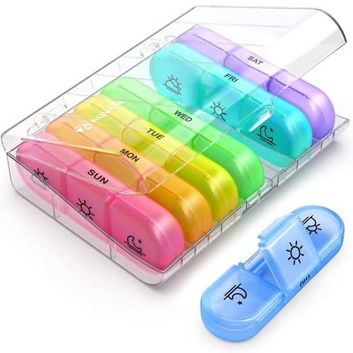 Portable Tablet Organizer Box - 3 Times-a-day - 7 Days