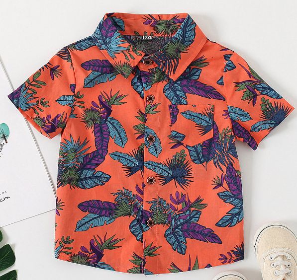 Boys Short Sleeve Shirt