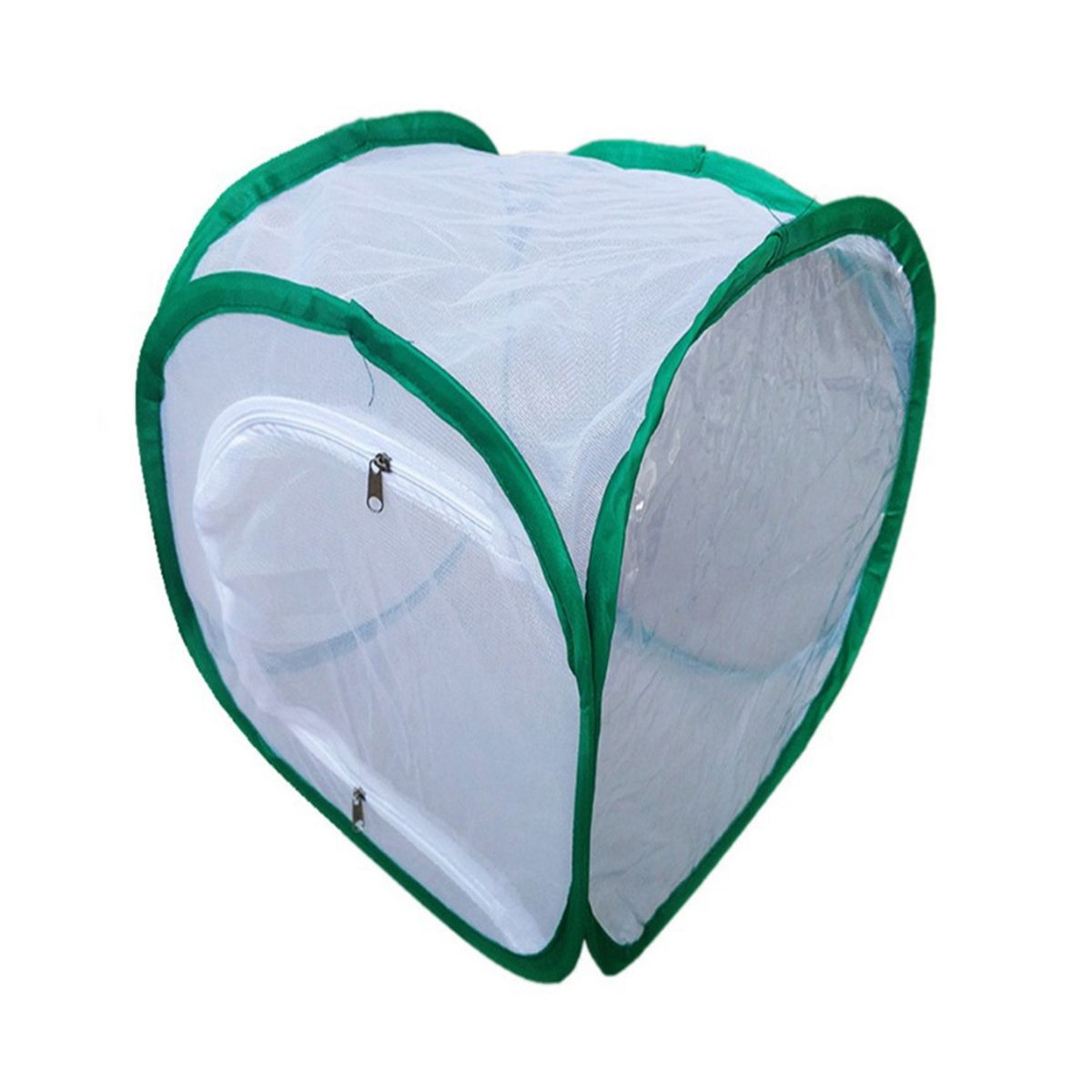 Collapsible Insect Cage Mesh Insect Habitat Cage erfly Stick Breeding Zipper Cages Net Cloth