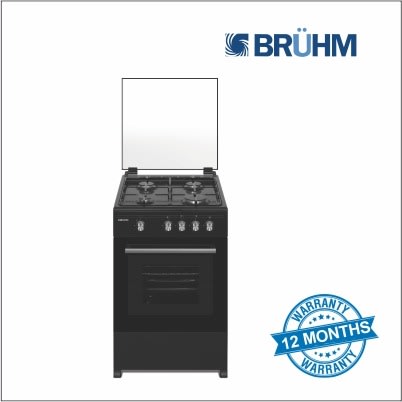 4 Burners Standing Gas Cooker With Oven & Grill - Bgc-5540sb