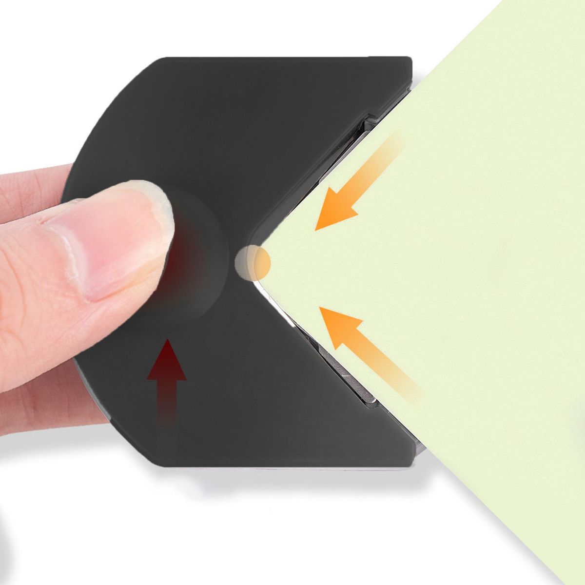 Paper Corner Rounder Punch Cardstock Gift Tags DIY Black