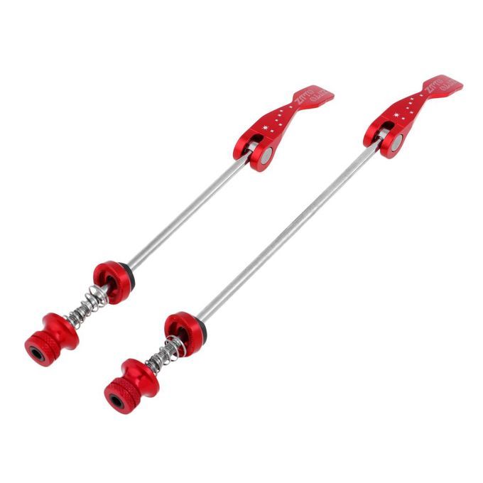 Bicycle Quick Release Skewers Road Bike Cycling Wheel Hub Skewers Red