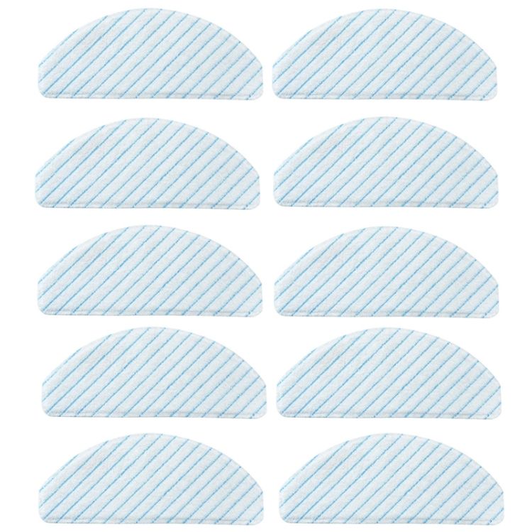 10 PCS Rag Mop Cloths For Ecovacs Deebot T8
