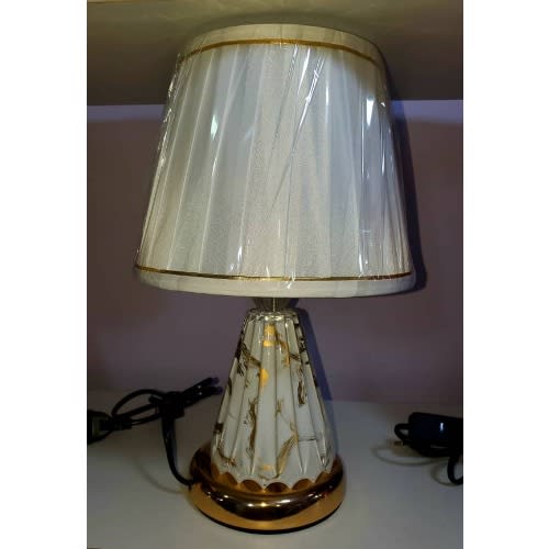 White Led Bedside/table Lamp - Led Lighting Stand.