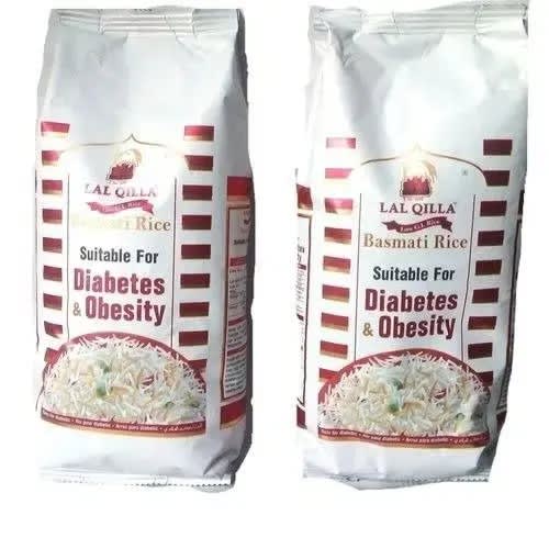 Lal Qilla - Basmati Rice - Diabetes And Obesity - 5kg X 4 Pouch