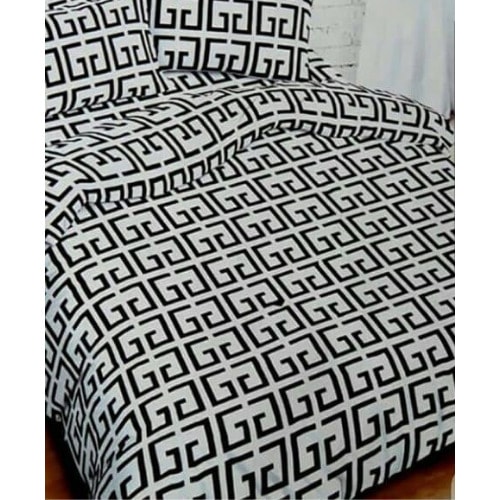 Duvet, Bedsheets & Pillowcases - Black & White