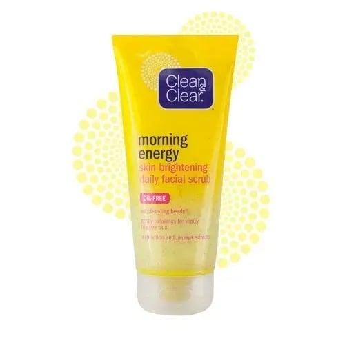 Clean & Clear Morning Energy Skin Brightening Daily Facial Scrub - 150ml