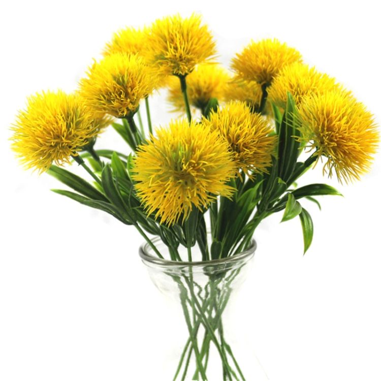 10 PCS Artificial Flowers Dandelion Plastic Flower