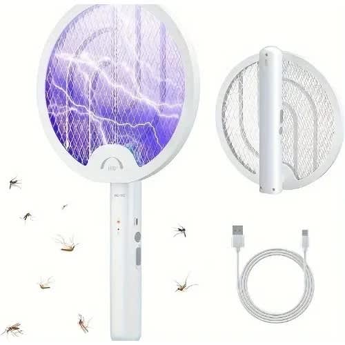 Rechargeable Foldable Mosquito And Bugs Killer Swatter Bat