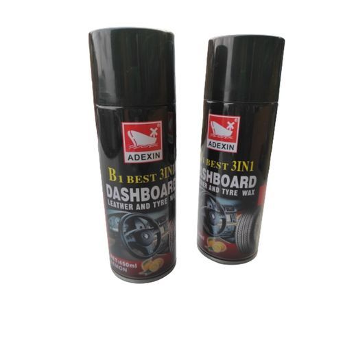 3 IN 1 DASHBOARD,LEATHER,CAR INTERIOR&TYRE POLISH [2 PIECES]-450ml