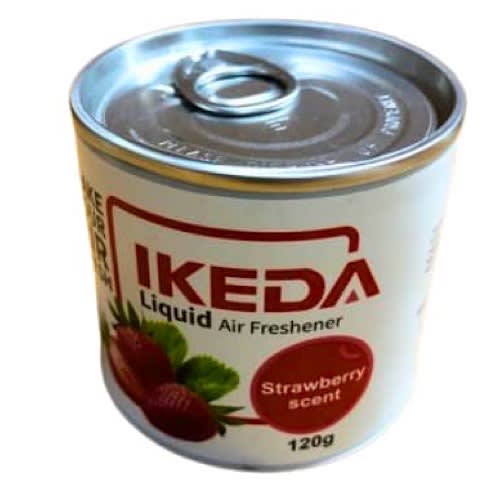 IKEDA Long Lasting Liquid Air Freshner For Car/home - Strawberry Fragrance - 120g