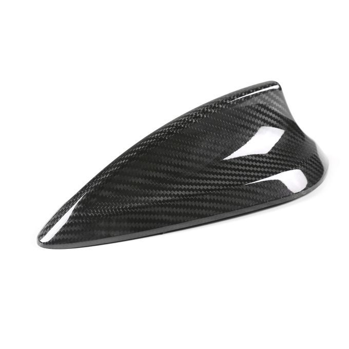 Aerials Cover Trim Detachable Anti-slip Carbon Fiber-Red