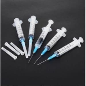 Syringes With Needles - 100pcs