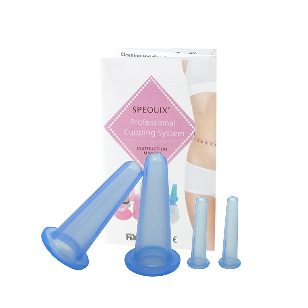 Silicone Anti Body Therapy Cellulite Set Set Masajeador Vacuum Cup Massager Cups Massage Cup 4PCS/Set Cup
