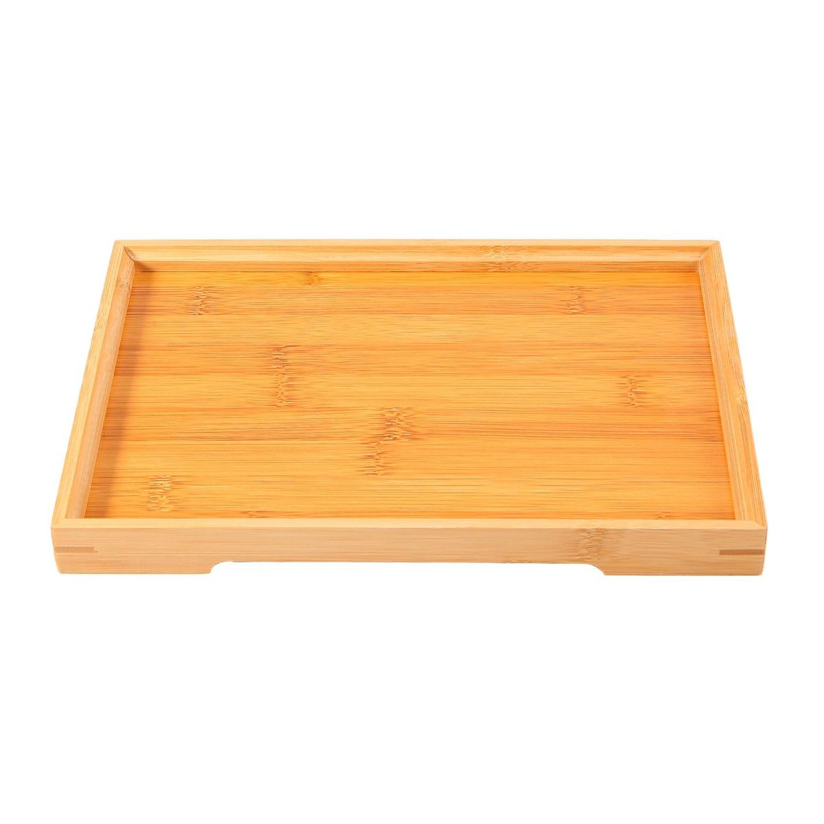 Wooden Serving Tray Tea Cutlery Trays Storage Pallet 28x19Cm