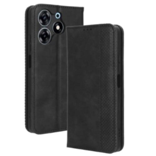 Flip Case For Tecno Spark 10 Pro - Leather - Black