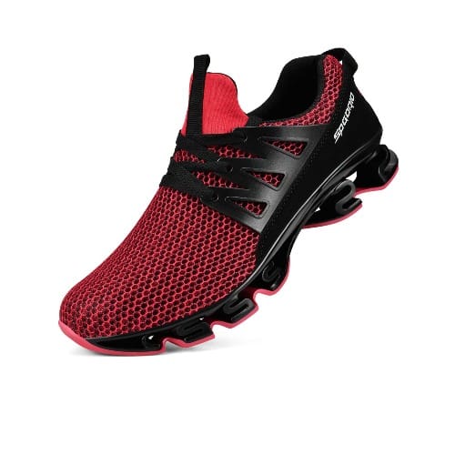 Mesh Running Sneakers - Red
