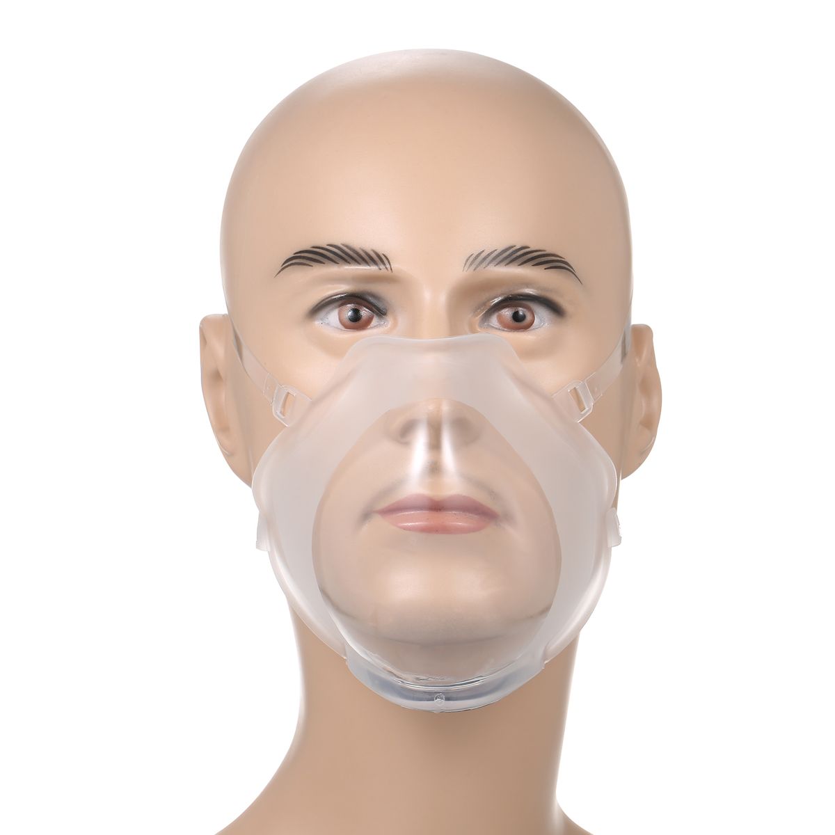 Transparent Face-Mask Reusable Face Protection Clear Face