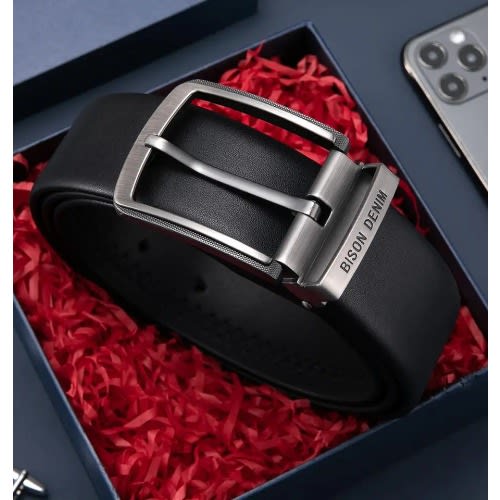 Genuine Leather Belts - Black