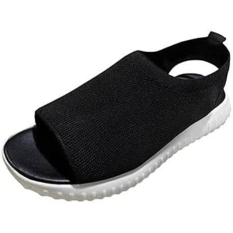 Socks Sandal - Black