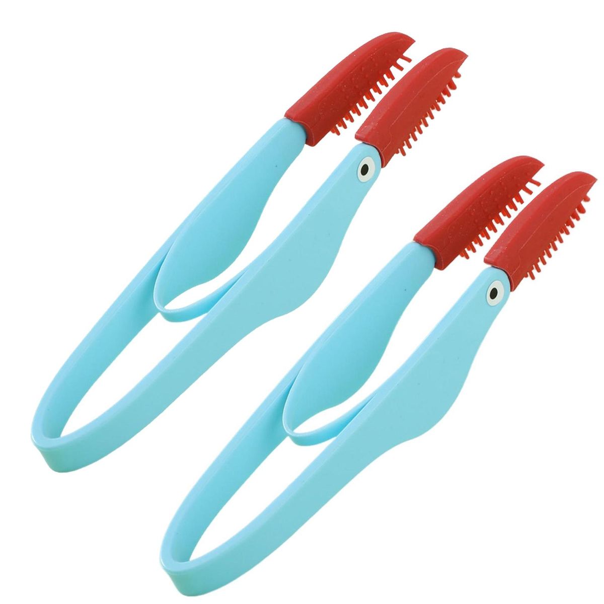 Pet Tear Stain Brush Furry Friends Eye Grooming Set Gentle for Cats Blue