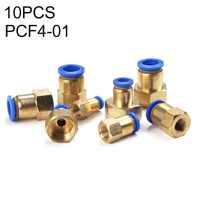 PCF4-01 LAIZE 10pcs Female Thread Pneumatic Connector