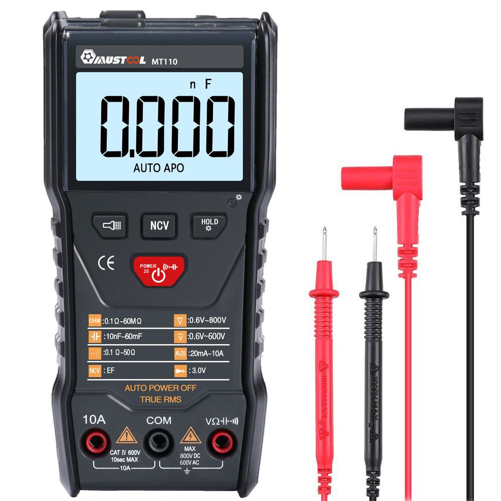 MUSTOOL MT110  Auto Measure Multimeter True RMS Digital 6000