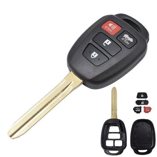 Car Remote Key Shell Case For Toyota Camry Replacement