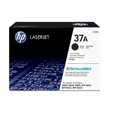 37a - Toner Cartridge For Hp Laserjet M607, M608, M609, Mfp M633, Series - Black