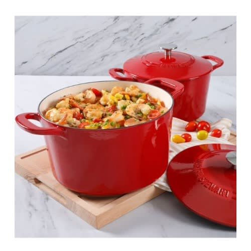 7 And 4 Quart Enamel Dutch Ovens