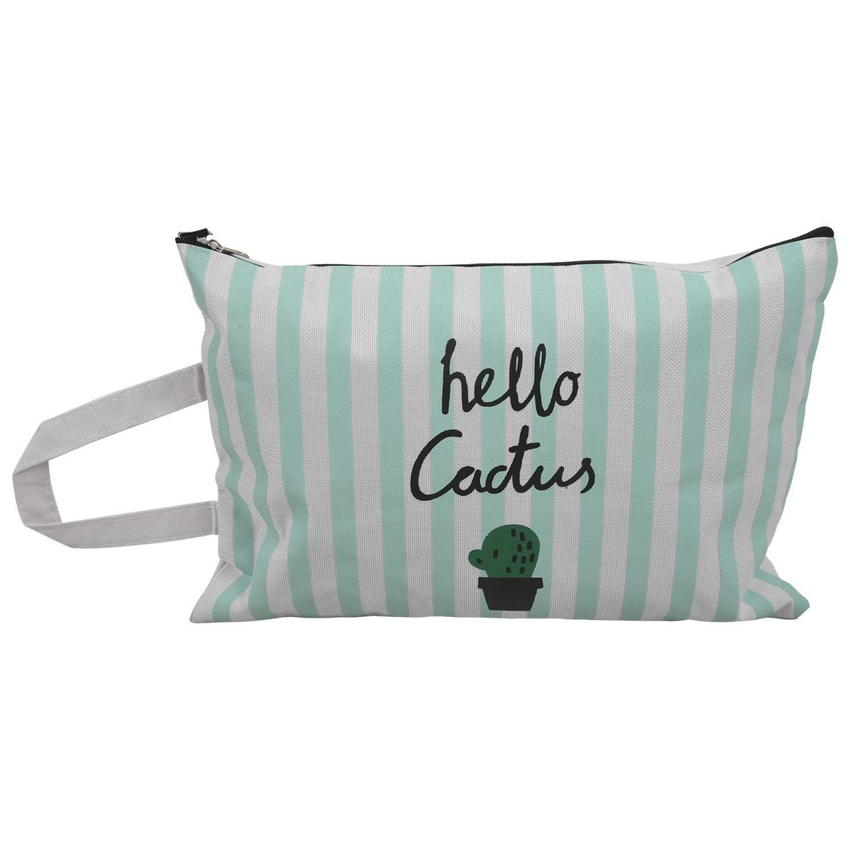 4 Packs Cute Cactus Oxford Zipper File Bags - Document