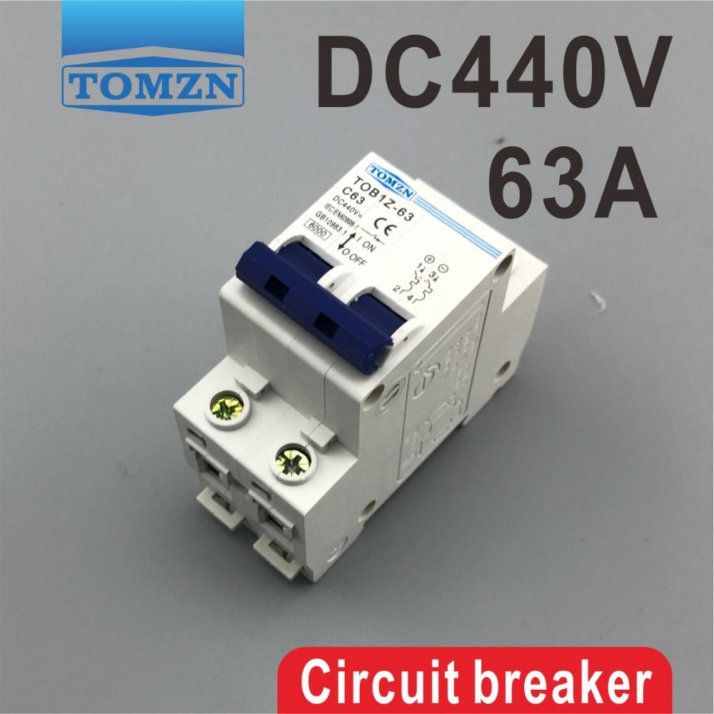 440V Circuit 63A DC 2P Breaker