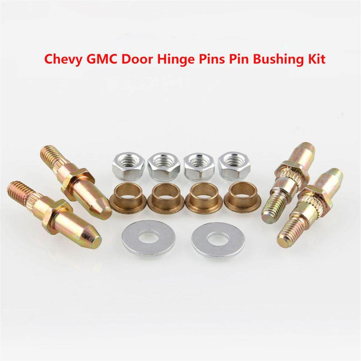 Fullsize Car Truck SUV Door Hinge Pins Pin Bushing Kit Set Fit For Chevy GMC