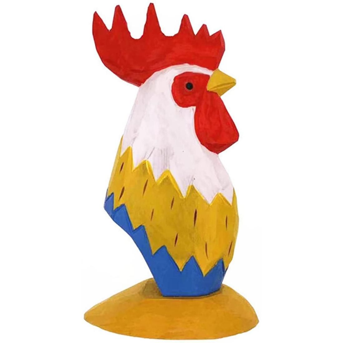 Animal Eyeglass Frame Animal-Shaped Hand-Carved Wooden Eyeglass Frame Eyeglass Frame Rooster