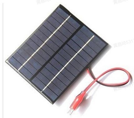 10W Solar Panel With Clips Polycrystalline Silicon Solar Cell IP65 Portable Waterproof Outdoor Camping Travel