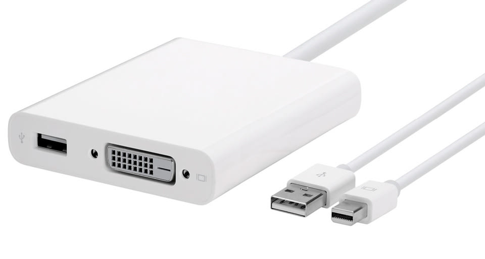 Mini DisplayPort to Dual-Link DVI Adapter