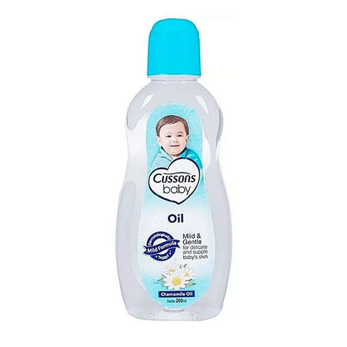 200ml Baby Cussons Mild & Gentle Oil "Skin & Hair Care"