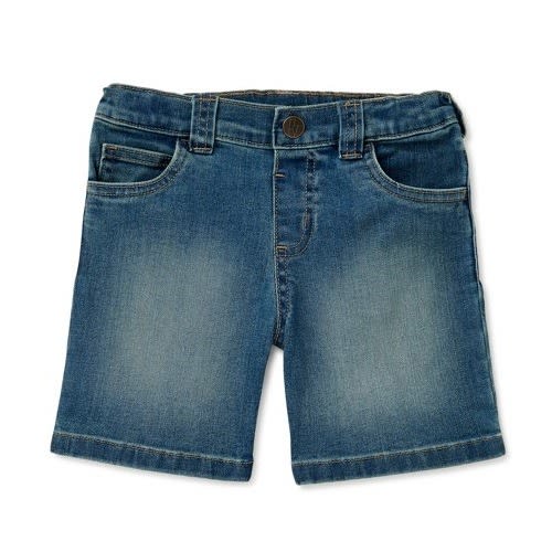 Toddler Boys Denim Jeans Shorts - Blue Medium Wash
