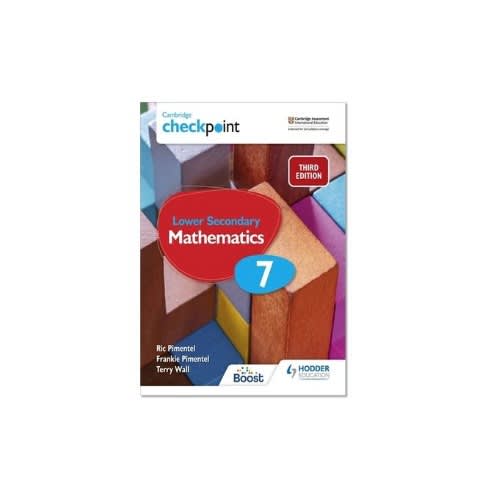 Cambridge Checkpoint Lower Secondary Mathematics 7