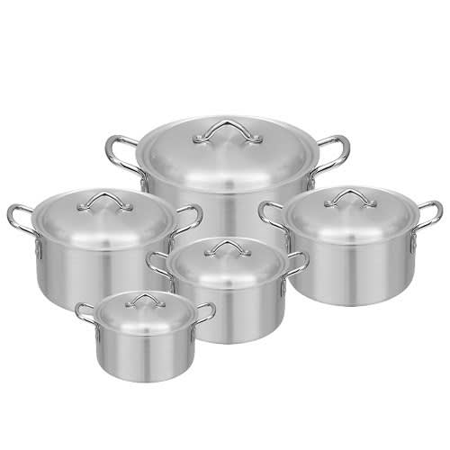 10pcs Majestic Aluminium Cookware Set
