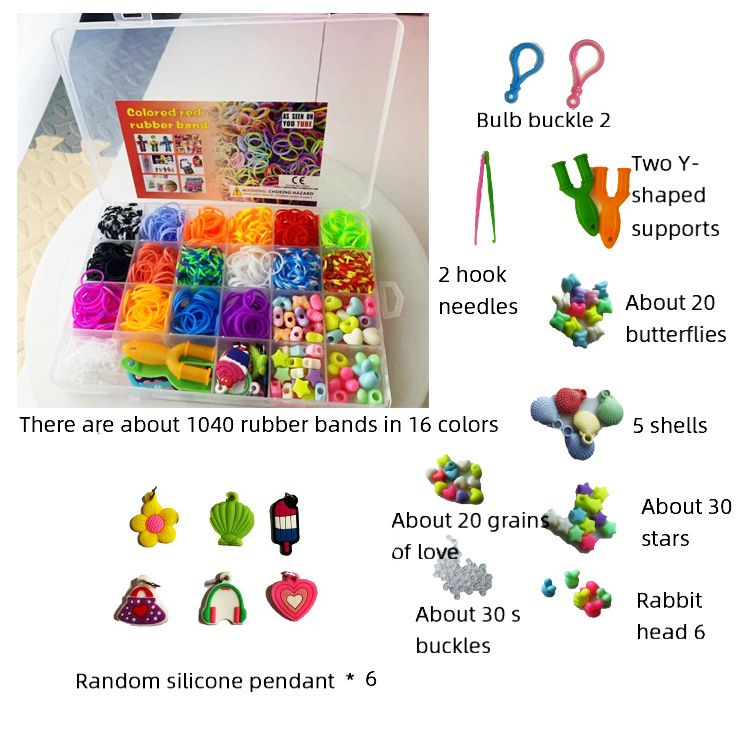 Colors Refill Assorted Loom Rubber Toys 6001200pcs Bands