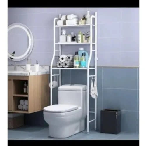Toilet Rack - White