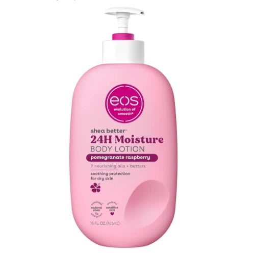 Shea Better 24-Hour Moisture Body Lotion - Pomegranate Raspberry- 16 Fl Oz