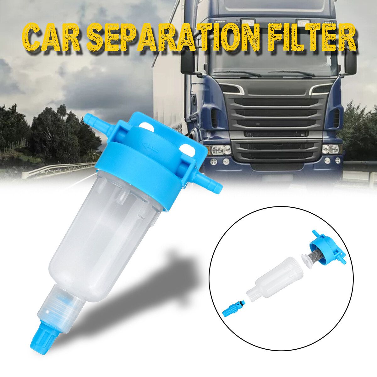 Airs Compressor Filter Regulator Moisture Water Trap Car Oil-water Separator O
